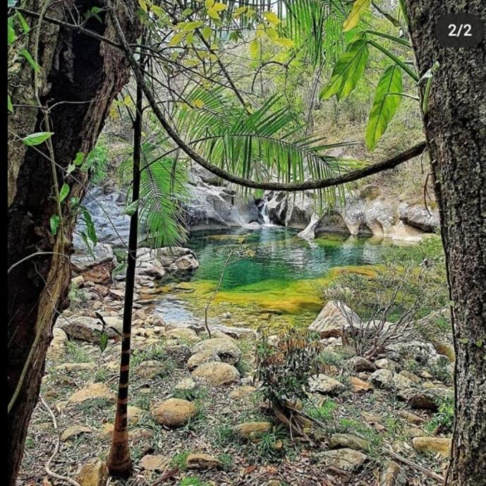Pousada Clair Ibitirama Bagian luar foto